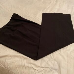 Elegant Black Wide Leg Pants